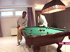 Mandy's nympho pussy craves two cocks pounding her deep and hard