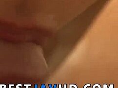 What makes this Japanese doll's brutal bathroom blowjob so insanely addictive?