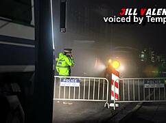 Jill and Claire grind and lick in steamy lesbian uniform monster orgasm play?