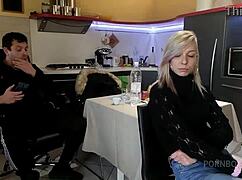 Perverted Father-in-Law Blackmails Chained Blonde Bride Sarah