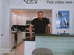 bbc streamer artemis gets sneaky under-table blowjob from big ass roommate bea york 😈💦