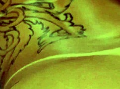 kalena mitrak bangs fan in homemade bedroom session