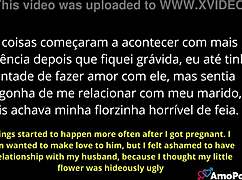 brazilian milf big ass clit cuckquean watches husband fuck friend anal