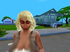 romantic latina in leather indulges sexual fantasy with bathing and shower play