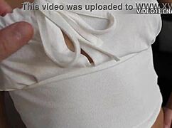 omg this cute 18yo french girl... her first porn interview with dildo is so awkward hot