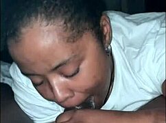 guccicapone's big cock sucked by sneaky fat bbw