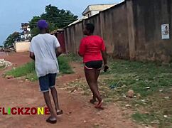 big ass ebony neighbor girl next door oils up for young black homemade sex closeup