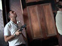 Two Slutty Teens Ride Two Monster Cocks with Deepthroat Assfucking Creampies