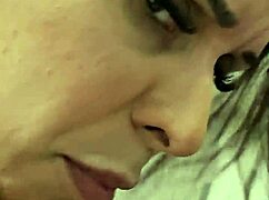 kalena mitrak bangs fan in homemade bedroom session