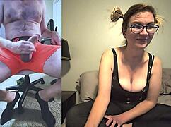 She Watches Me Jerk Off 1 With Blake Lee Ball Kicking Cfnm Humiliation Cumshot Compilation!