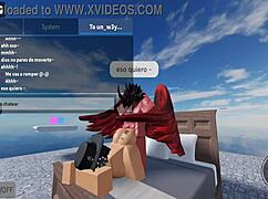 Unexpected hookup turns steamy in Roblox world
