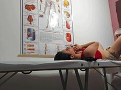 kinky brazilian gyno fingers swollen asshole then bareback fucks juicy patient