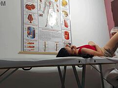 kinky brazilian gyno fingers swollen asshole then bareback fucks juicy patient