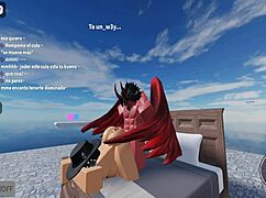 Unexpected hookup turns steamy in Roblox world