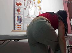 kinky brazilian gyno fingers swollen asshole then bareback fucks juicy patient