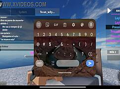 Unexpected hookup turns steamy in Roblox world