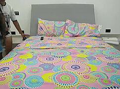 my best friend came over for netflix but ended up licking my tits and pussy wild