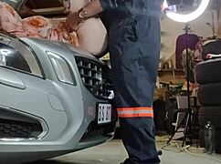 bellajames fucks bellarose34 for car repair cash in heels