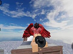Unexpected hookup turns steamy in Roblox world