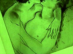 Vintage Hairy Beaver Exposed in Erotic Retro Scene!