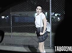 Pervy Stepdad Pounds Virgin Stepdaughter's Tight Ass