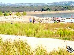 briseida myers gets so horny in the swamp she strips for nudist outdoor quickie with petite tits bouncing