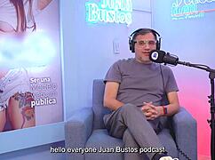 cristina vega smashes clit on fuck machine during juan bustos podcast!