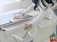 Naughty Hot Milf Doctor Rides Patient Cock in Hospital Doggystyle.