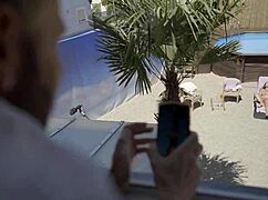 New German Granny's Massive Boobs Take Huge Cock Pounding!