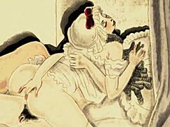 Vintage Hairy Beaver Exposed in Erotic Retro Scene!