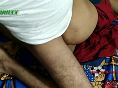 Delhi Bhabhi Bent Over for Intense Desi Boyfriend Doggystyle Cumshot