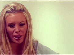 bridgette's milf fishnets heels teen holly shares gaping anal cock deepthroat doggystyle threesome