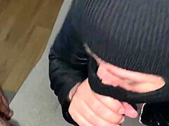 thick chick in ski mask goes sloppy on bbc deepthroat style 🍆💦🔥