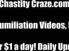 Your Cock Gets Locked In Its Femdom Cage For Endless Teasing Time