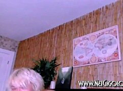 Heart pounding with desire pixie fingers wet blonde pussy to shattering solo orgasm on pixelated webcam