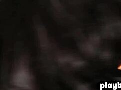 amina malakona bares curves and big fake tits teasingly