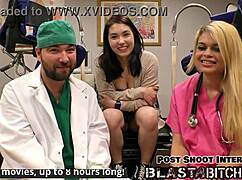 Bent Over Mina Moons Back Blasted Cum Doggystyle Nurse POV