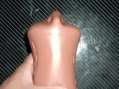 lipsy takes intense anal toy then sucks it ass-to-mouth closeup