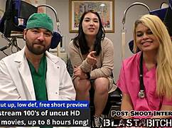 Bent Over Mina Moons Back Blasted Cum Doggystyle Nurse POV