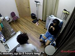 Nurse jackie banes squirts hard from vibrator in hospital fetish scene!