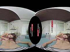 realitylovers redhead in heels rides cowgirl with footjob sizzle 😍💦