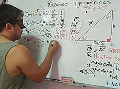teacher pounds asian nerd student in trigonometry sex lesson
