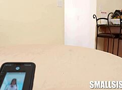 Giovanni Francesco pounds tiniest cam girl Reese Robbins tight holes