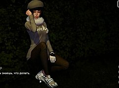 playing my bully lover game, watch her suck monster cock rough part 10