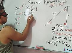 teacher pounds asian nerd student in trigonometry sex lesson