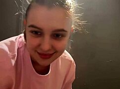 Horny Blonde Bbw Plays Natural Tits Publicly Outdoors