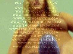 pov cuckold vol 25 emily austin teases boyfriend johnny with friend's strapon play