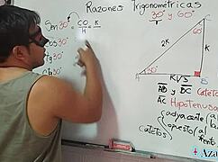 teacher pounds asian nerd student in trigonometry sex lesson