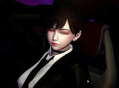 playing my bully lover game, watch her suck monster cock rough part 10