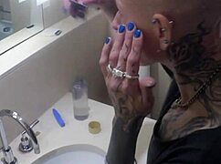 Master Forces Shaved Slave To Deepthroat And Gag On Cock!